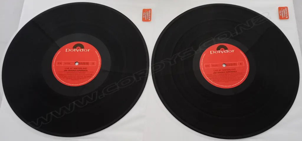 The Jimi Hendrix Experience, Live At Winterland, (Double Album) Image 1++